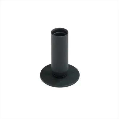 Kerzenhalter 8cm schwarz für Tischkerzen bis Ø 2cm