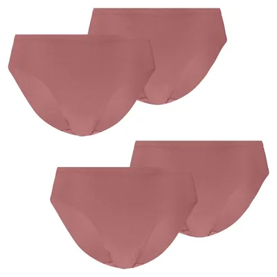 Produktbild von 4er Pack PUMA Damen Slips Invisible Ultra Soft Baumwolle Briefs