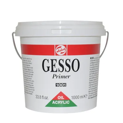 Obrázok produktu pre Talens akrylová farba Gesso Primer 1001 na základný náter 1000ml kanister