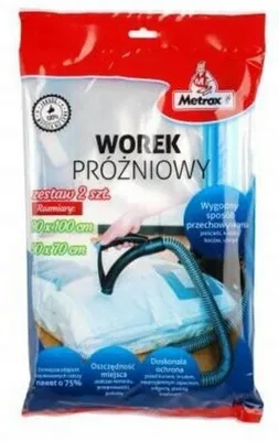 Obrázok produktu pre Vákuové vrecká METROX 50x70 a 80x100 cm