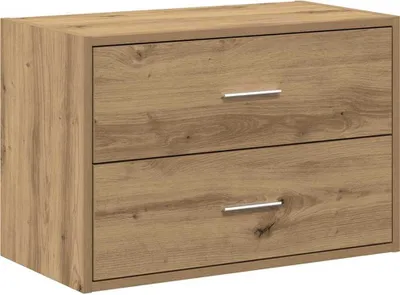 Obrázek produktu pro vidaXL Skříňka se 2 zásuvkami Artisan dub 60x31x40cm materiál na bázi dřeva