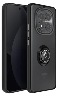 Obrázek produktu pro Avizar, ochranné pouzdro Redmi Note 15 Pro 4G s magnetickým kroužkem, matné, černé