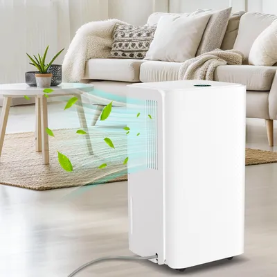 Produktbild von Hebitod Luftentfeuchter Entfeuchtet 16L/Tag 20-25m³ - 2L - Timer, Raumentfeuchter | Dehumidifier