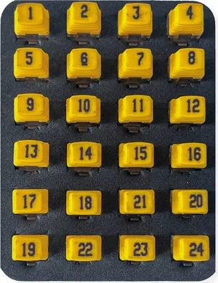 Produktbild von SOFTING Port Identifier Set (#1 - #24), 24x RJ45
