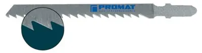 Obrázek produktu pro Pilový list celková délka 100 mm zuby 4 mm rozteč 1,45 mm HCS 25 ks/karta PROMAT