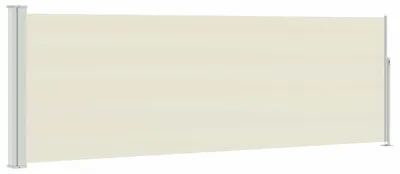 Produktbild von vidaXL Ausziehbare Seitenmarkise 100x300 cm Creme