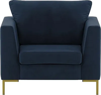 Image de Fauteuil Gosena-Velluto 11-Métal doré