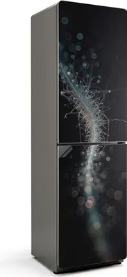 Zdjęcie produktu dla Abstrakcyjny wzór z bąbelkami - Magnetyczna osłona lodówki - Folia dekoracyjna magnetyczna do kuchni - Magnes na lodówkę deco - Samoprzylepna tablica magnetyczna - Folia magnetyczna na drzwi lodówki - 60x205 cm