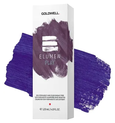 Produktbild von Goldwell Elumen Play @Violett 120 ml, Violett, @violet, Unisex, 120 ml, Alle Haare, Farbspeichernd, Glanz