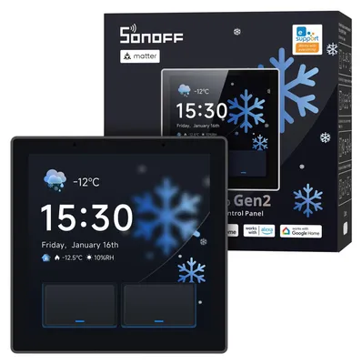 Productafbeelding van SONOFF NSPanel Pro Gen2: Slimme home-bedieningspaneel met relais