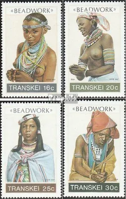 Produktbild von Briefmarken Südafrika - Transkei 1987 Mi 202-205 (kompl.Ausg.) FDC Perlschmuckarbeiten