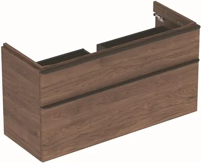 Zdjęcie produktu dla Geberit 500.355.JR.1, Szary, Drewno, 2 szuf., 1 szt., 1184 mm, 470 mm, 617 mm