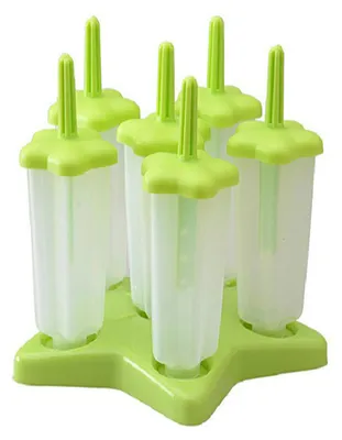 Obrázek produktu pro ® Formy na nanuky, formy na ledové nanuky pro děti i dospělé, 6 kusů (modré)