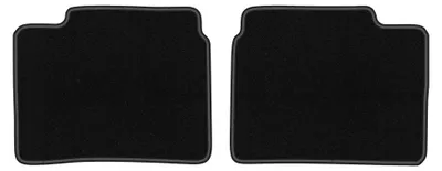 Imagen del producto de Alfombrillas traseras de moqueta para Kia Magentis I 2001-2006 (sedán) – 2 piezas, negras, a medida – Wielganizator LUX