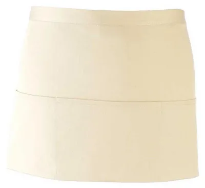 Image de Premier - Tablier à taille « Colours Collection » LT2679 (33 cm x 60 cm) (Naturel)