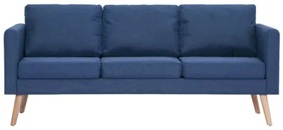 Zdjęcie produktu dla VidaXL 276853, Niebieski, 3 siedz., Poliester, 1680 mm, 700 mm, 730 mm