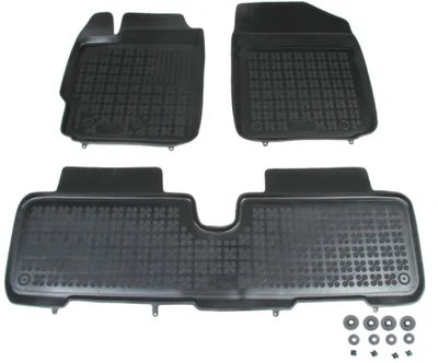 Produktbild von REZAW PLAST Fußmatten Set Gummi für TOYOTA Yaris Schrägheck (P9) Vorne+Hinten