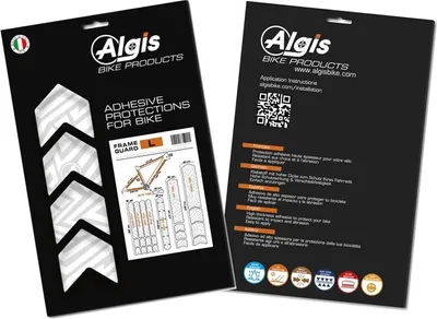 Obrázek produktu pro Sada neprůhledných ochranných rámů ALGIS L - bílé čáry