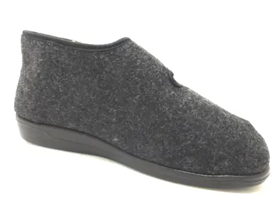 Produktbild von Fischer Herren Hausschuhe grau Gr. 48