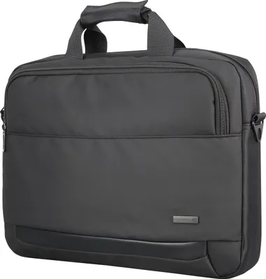 Produktbild von Modecom PORTO Laptoptasche, Schwarz, 15,6 Zoll, mit Tragegriff, wasserabweisend, für Laptop und Tablet