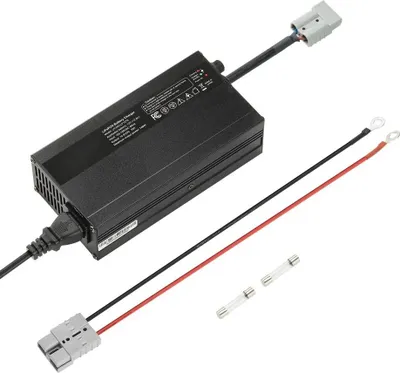 Produktbild von 12V LiFePO4 Ladegerät 10A - Lithium Batterieladegerät 14,6V DC - Optimal für RV