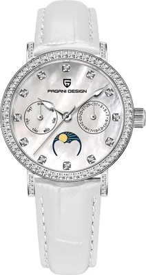 Produktbild von TAYSHILEY Quarz Damenuhren, Luxus Lederbänder, Wasserdicht, Armbanduhr für Frauen, Damen Armbanduhr mit Synthetischem Saphir, Automatisches Datum
