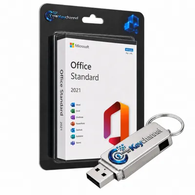 Produktbild von Microsoft Office 2021 Standard - Inkl. Installations-USB-Stick und Lizenz
