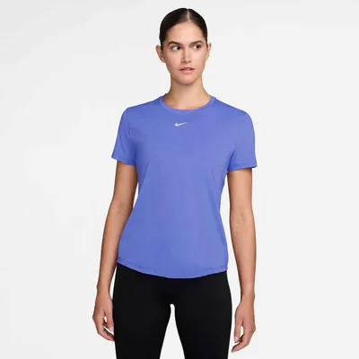 Produktbild von Nike W Nk One Classic Df Ss Top Black-Navy Black-Navy S