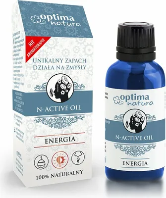 Image de Optima Natura N Active Energy Huile d'énergie naturelle, soutien de la vitalité, 20 ml