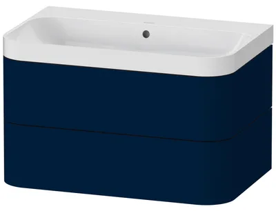 Produktbild von DURAVIT HP4347N9898 WTU m. Happy D.2 Plus, 2 SchK., ohne