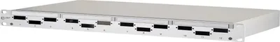 Immagine prodotto di Pannello di permutazione in fibra ottica METZ CONNECT a 12 porte con connettori SC-D Metz Connect 1502005200-E 1U non equipaggiato
