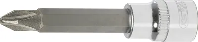 Produktbild von KS Tools 1/2" CHROMEplus Bit-Stecknuss, lang