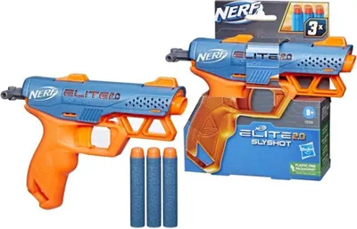 Zdjęcie produktu dla Hasbro NERF Elite 2.0 Slyshot Blaster pistolet na rzutki Slyshot