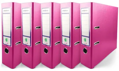 Produktbild von Ekobox Hebelordner A4 Pink 80mm PP Büro
