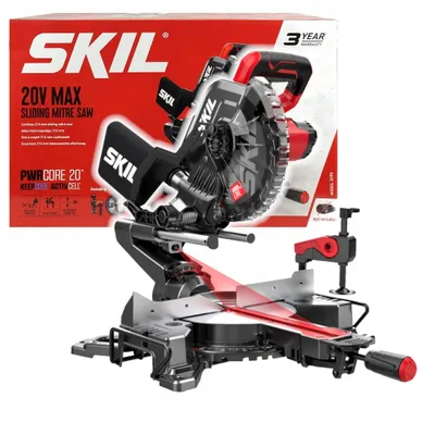 Obrázok produktu pre Skil BT1E3590AA, akumulátorová 20V pokosová píla 216 mm, bez batérie