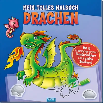 Produktbild von Mein tolles Malbuch DRACHEN