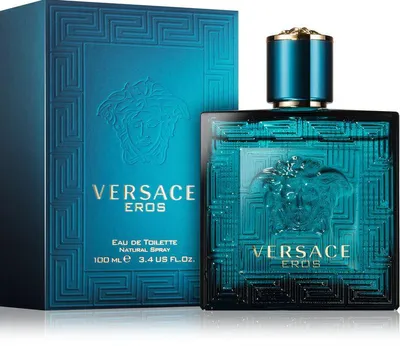 Produktbild von Versace EROS, Männer, 100 ml, Schwarzer Pfeffer, Elemi, Zitrone, Litsea cubeba, Mandarine, Geranium, Lavendel, Granatapfel, Salbei, Benzoe-Resinoid, Patschuli, Vanille, Spray