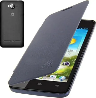 Produktbild von Schutzhülle Quer Case für Handy Huawei Ascend G510 dunkelblau