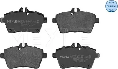 Produktbild von MEYLE 025 240 7719 Bremsbeläge Vorne passend für MERCEDES-BENZ A-Klasse (W169) B-Klasse (W245)