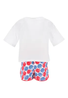 Produktbild von Minnie Mouse T-Shirt und Short Kurze Hose Sommer-Set, Größe:128