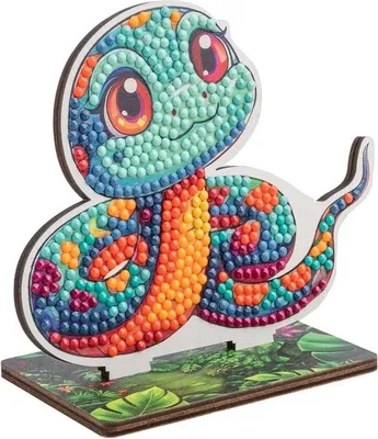 Obrázek produktu pro CRYSTAL ART Diamantov malovn Jungle: Had