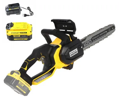 Image de Tronçonneuse 30 cm BRUSHLESS 18V - 1 x 4 Ah V20 - STANLEY POWERTOOLS - SFMCCS730M1-QW