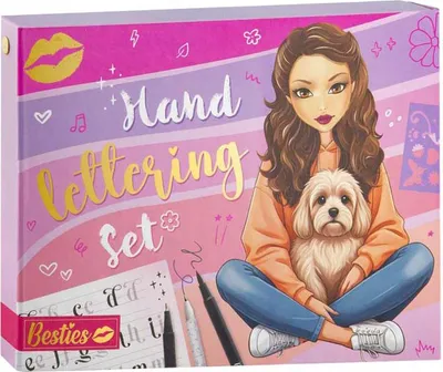 Obrázek produktu pro Sada pro ruční písmo Besties včetně knihy – 32 stran