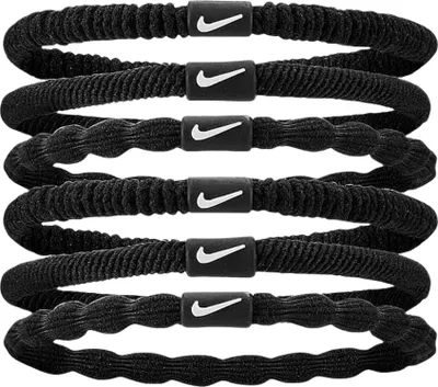 Produktbild von NIKE Flex Haargummi, 6er-Pack Schwarz