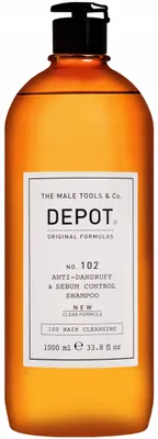 Obrázok produktu pre Depot No. 102 Anti-Dandruff & Sebum Control Shampoo posilujúci šampón proti lupinám 1000 ml
