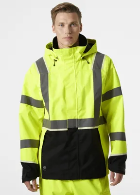 Produktbild von Helly Hansen UC-ME Shell Jacket, Farbe:hi vis yellow, Größe:M