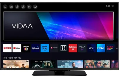 Zdjęcie produktu dla Toshiba 43UV3463DA, 109,2 cm (43"), 3840 x 2160 px, DLED, Smart TV, Wi-Fi, Czarny