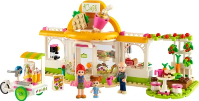 Productafbeelding van LEGO 41444 Friends Hartlake City -Café set, restaurant speelgoed voor kinderen vanaf 6 jaar, met Mia en andere minipoppen, educatief speelgoed