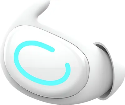 Avizar, Schlaf Ohrhörer Mono dünn Bluetooth mit ENC klangrein, Weiß