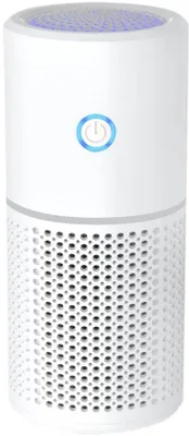 Imagen del producto de Mini ionizador – Purificador de aire para automóvil – Ionización contra ácaros del polvo, polen – Filtro de aire – Blanco